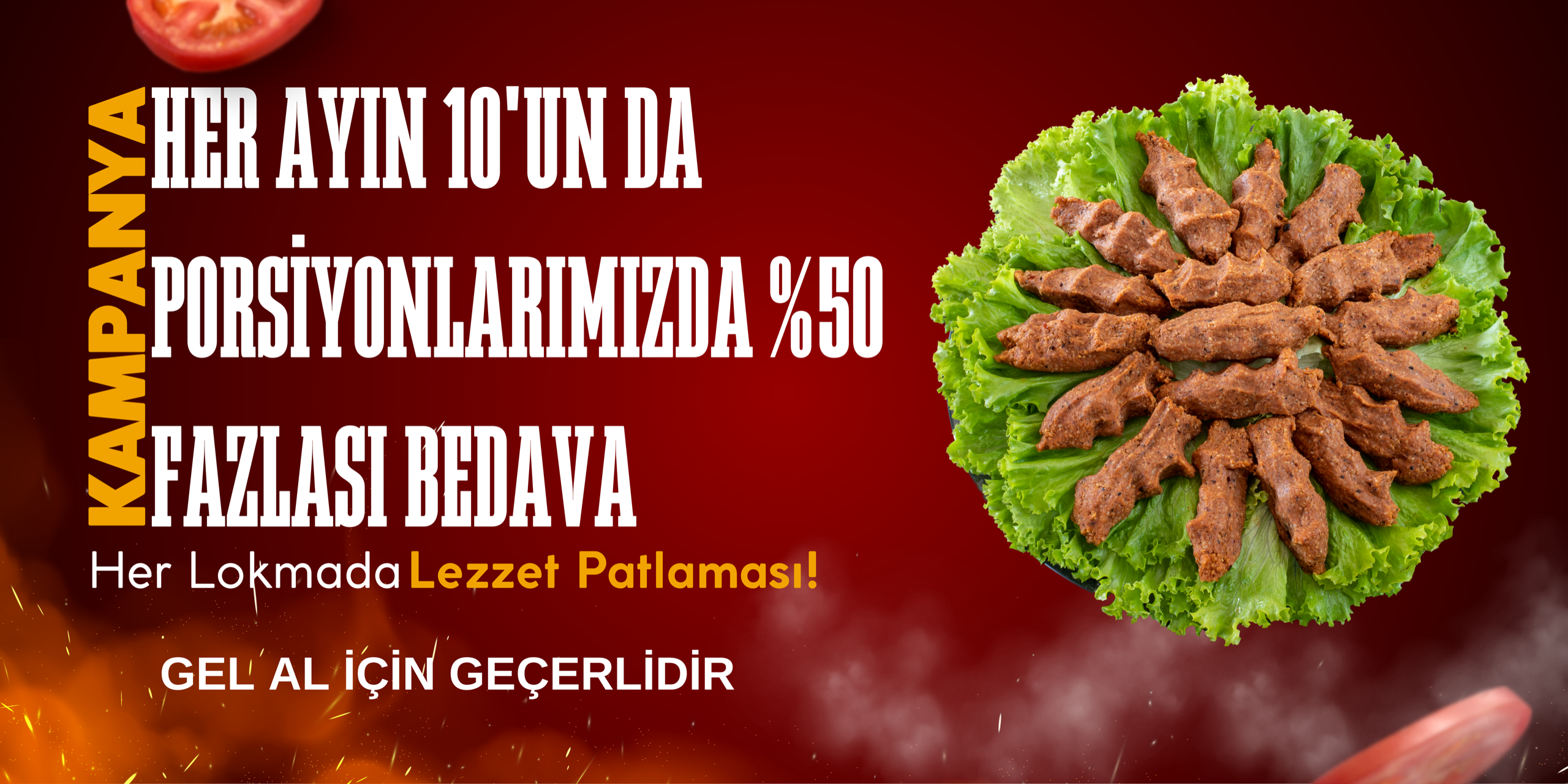 Adıyaman Çiğ Köfte Banner 1